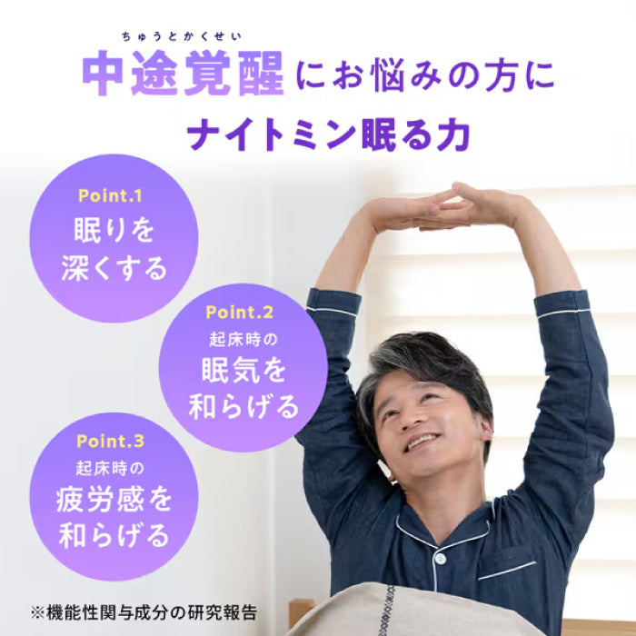 小林製藥 NIGHTMIN 睡眠之力助眠錠 40日份