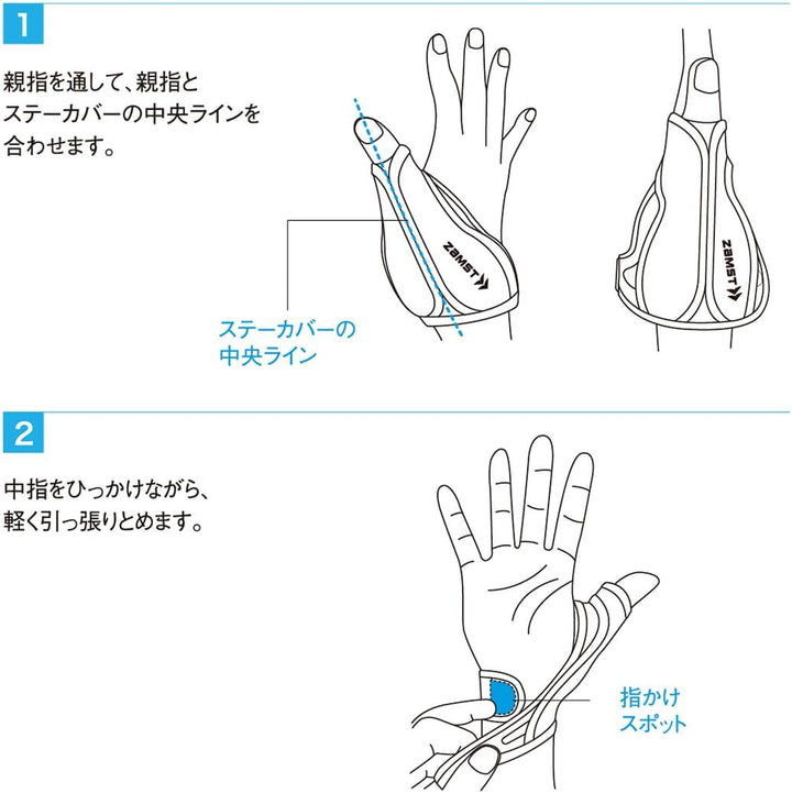 ZAMST Thumb Guard系列 大姆指 左右兼用 護腕