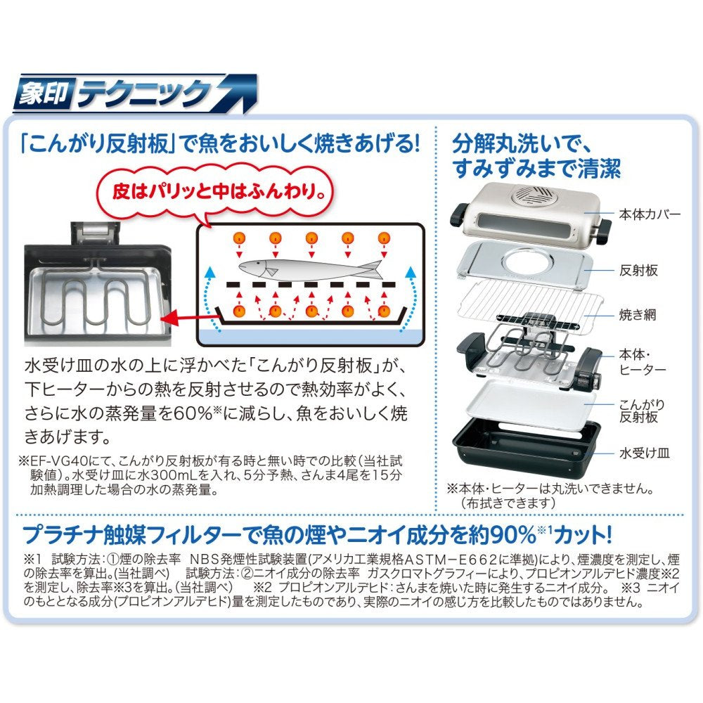 ZOJIRUSHI 象印 EF-VG40 烤魚機