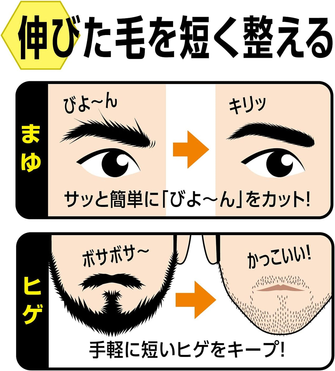 Feather 男士安全修毛刀