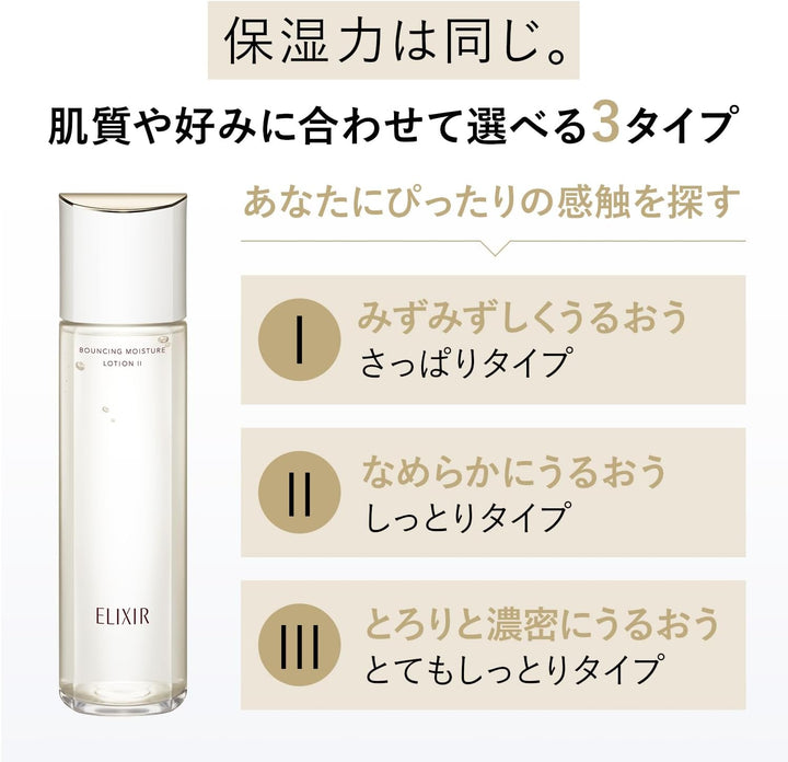 資生堂 ELIXIR 怡麗絲爾 23年新版 膠原彈潤精華水 精華乳