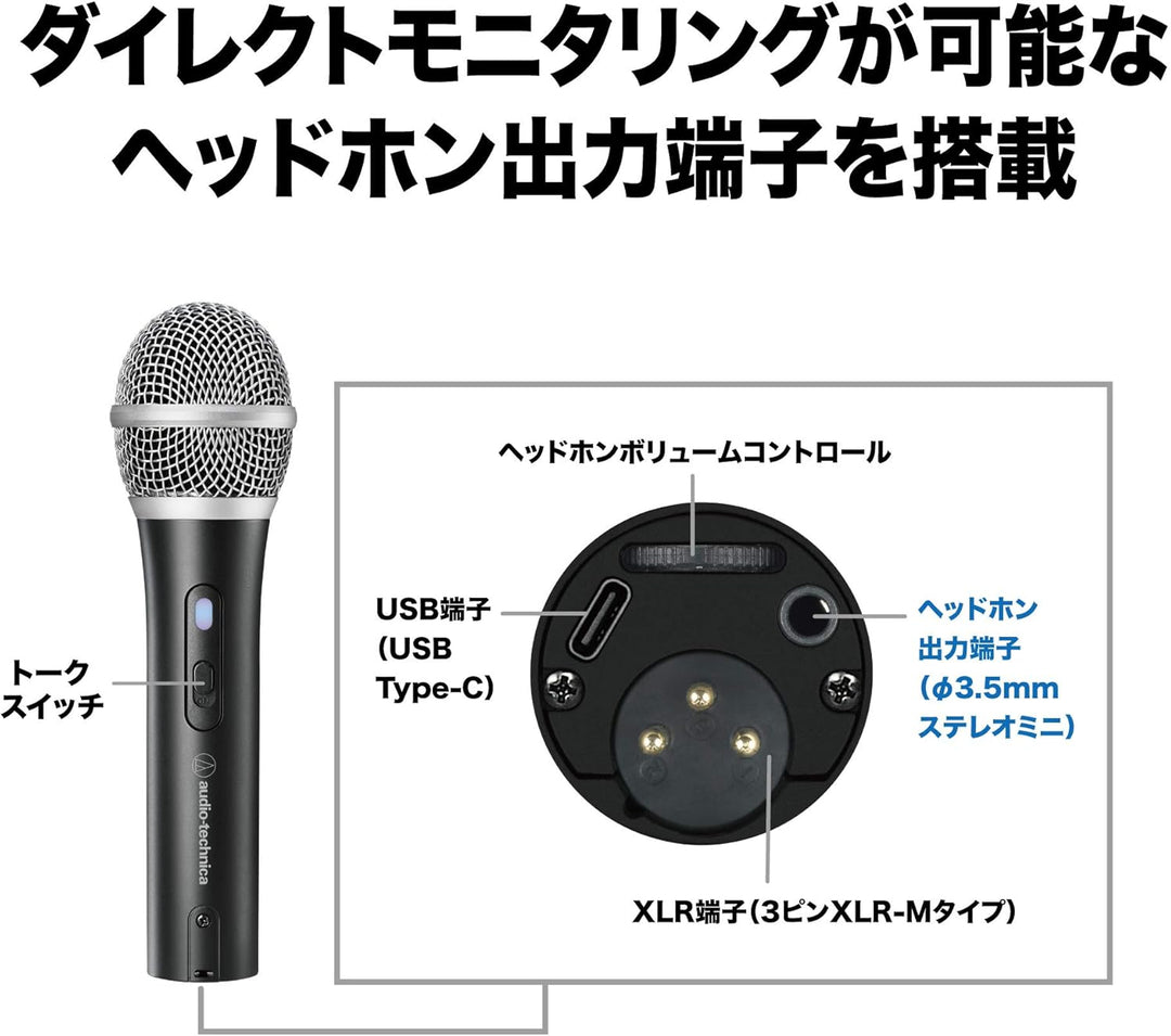 audio-technica 鐵三角 ATR2100x-USB 心形指向 動圈式 麥克風