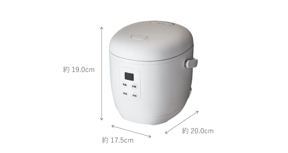 KOIZUMI 小泉成器 1~2人份炊飯器 KSC-1513