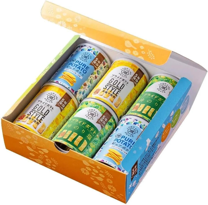 湖池屋 五年保存 罐裝洋芋片