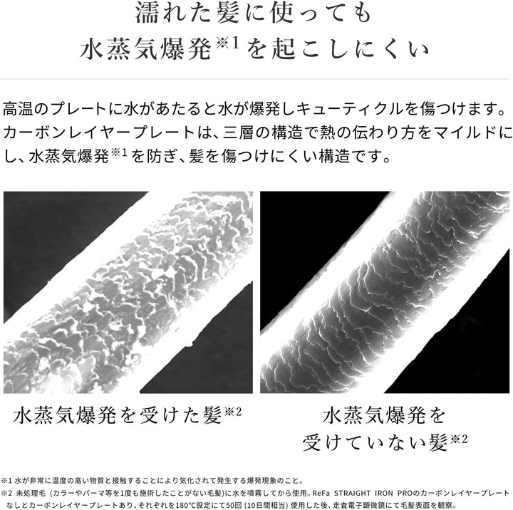 ReFa STRAIGHT IRON PRO 離子夾