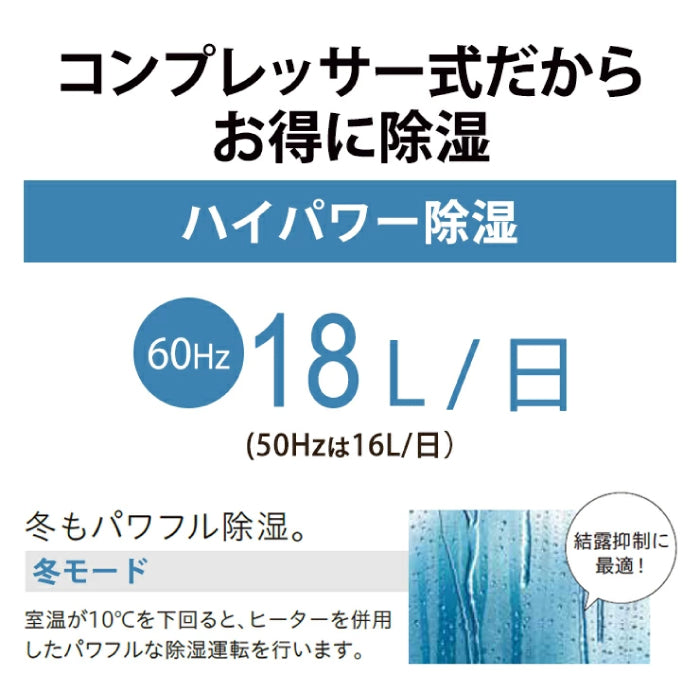 CORONA BD-H1825-AG 除濕機 18L