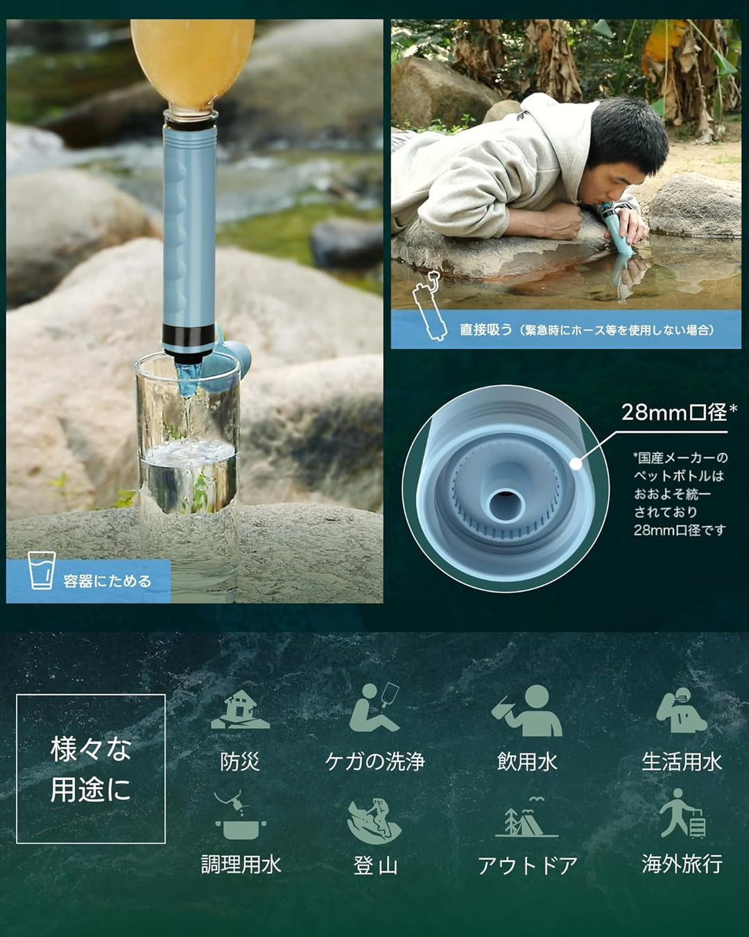 GreeShow 攜帶式淨水器 GS-282