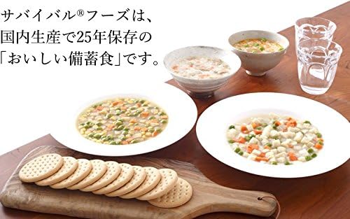 日本製 永谷園 SURVIVAL FOODS 25年超長期儲存 防災食品