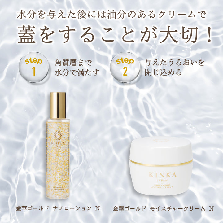 箔一 KINKA金華 金箔黃金奈米化妝水/精華液/保濕霜