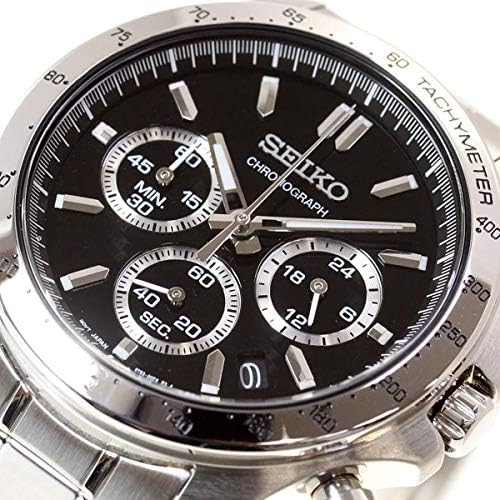 SEIKO 精工 三眼計時腕錶 SBTR013