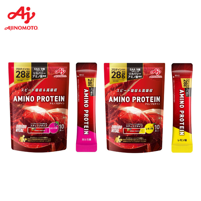 味之素 Amino Vital Protein 胺基酸乳清蛋白粉 檸檬 黑醋栗