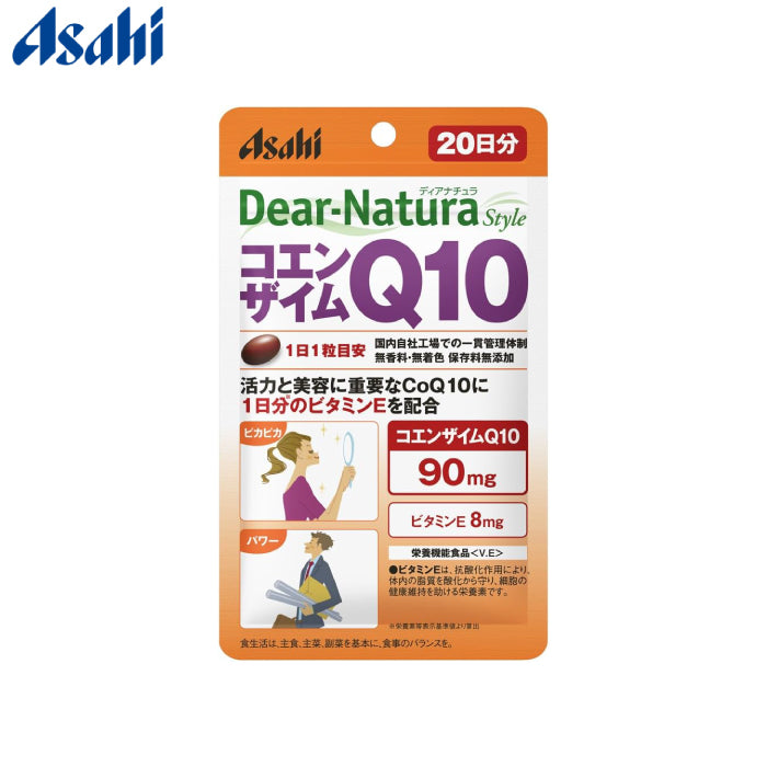 Asahi 朝日 Dear-Natura 輔酶Q10 20粒