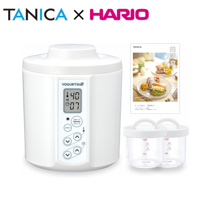 TANICA x HARIO 聯名款玻璃製優格機 YS-02G
