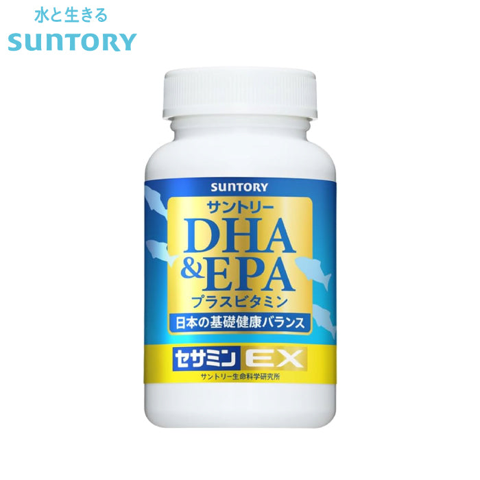 SUNTORY 三得利 魚油 DHA＆EPA+芝麻明EX 60日份