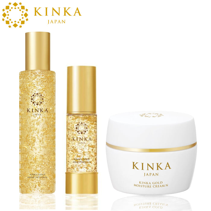 箔一 KINKA金華 金箔黃金奈米化妝水/精華液/保濕霜