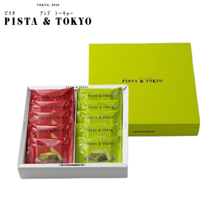 PISTA&TOKYO 開心果夾心餅乾綜合禮盒 10入組