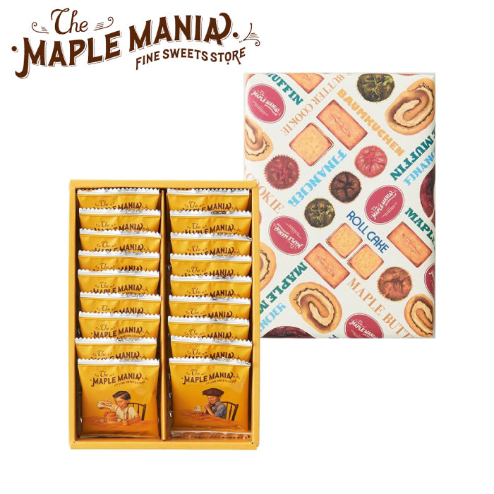 THE MAPLE MANIA 楓糖男孩 楓糖奶油夾心餅乾 18入