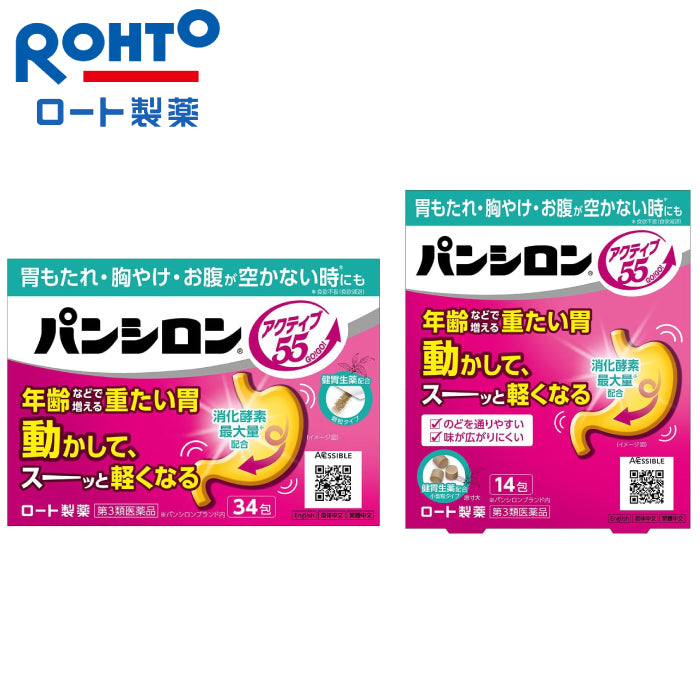 ROHTO 樂敦製藥 Pansiron Active55 顆粒粉 錠狀胃藥