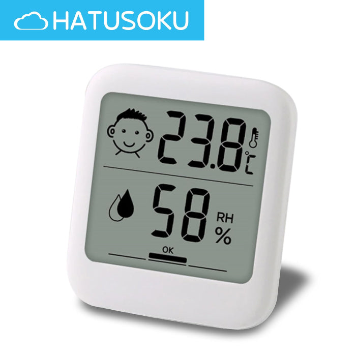 HATUSOKU 表情 溫濕度計