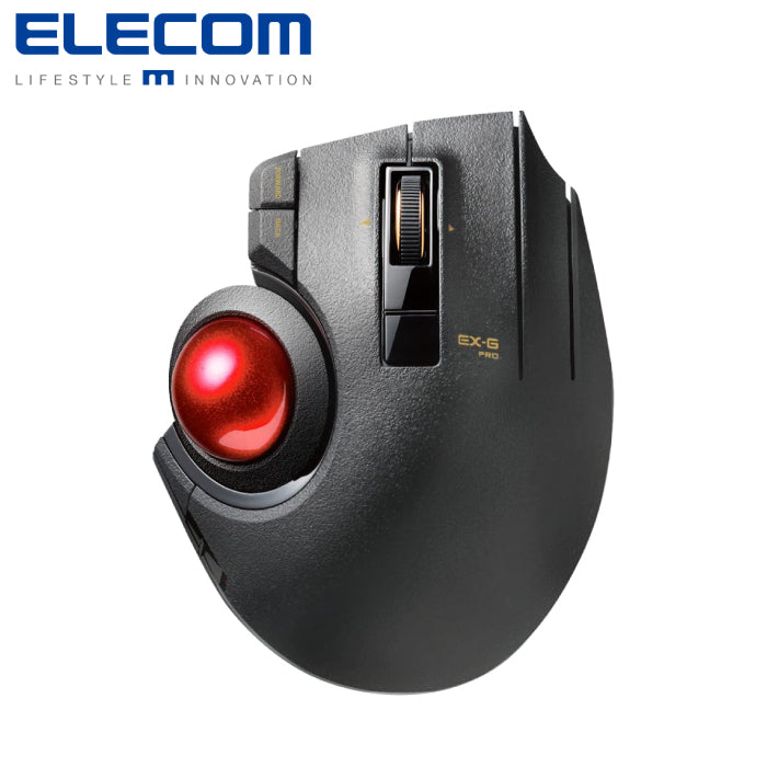 ELECOM DEFT PRO 無線軌跡球滑鼠 M-DPT1MRBK