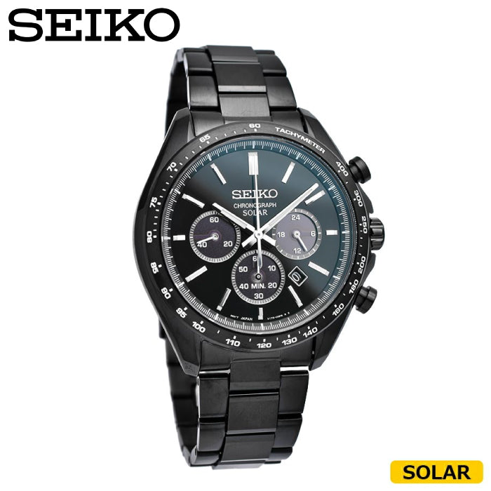 SEIKO 精工 PROSPEX 太陽能三眼計時錶 SBPY165