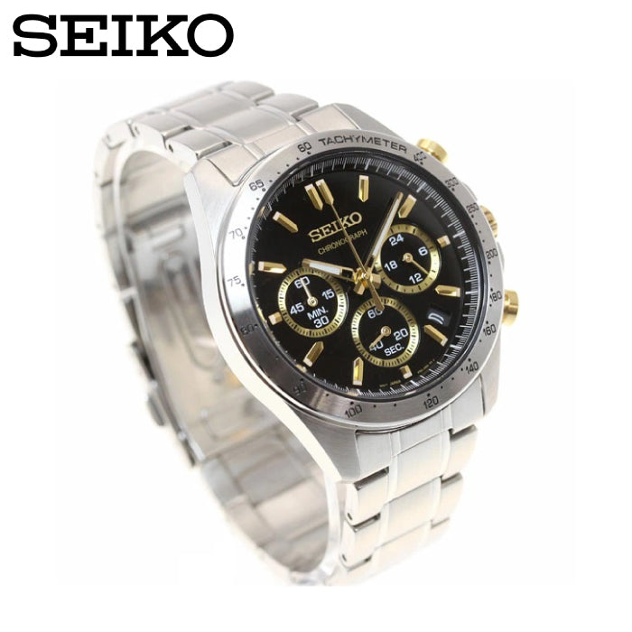 SEIKO 精工 三眼計時腕錶 SBTR015