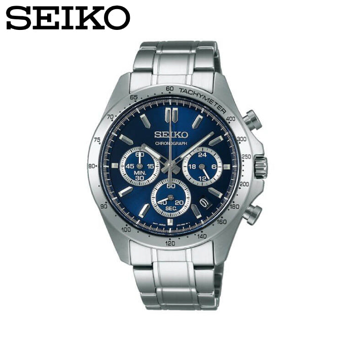 SEIKO 精工 三眼計時腕錶 SBTR011