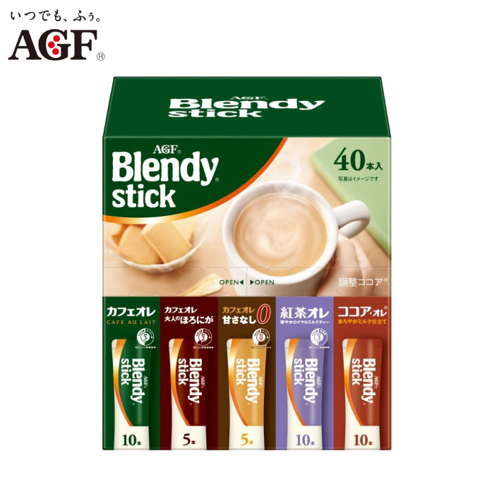 AGF Blendy 綜合歐蕾 4種口味組合 40入