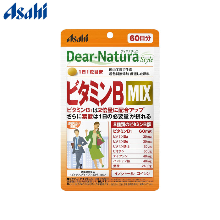 Asahi 朝日 Dear-Natura 維他命B MIX 60粒