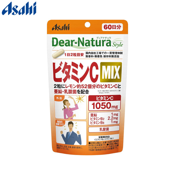 Asahi 朝日 Dear-Natura 維他命C MIX 120粒