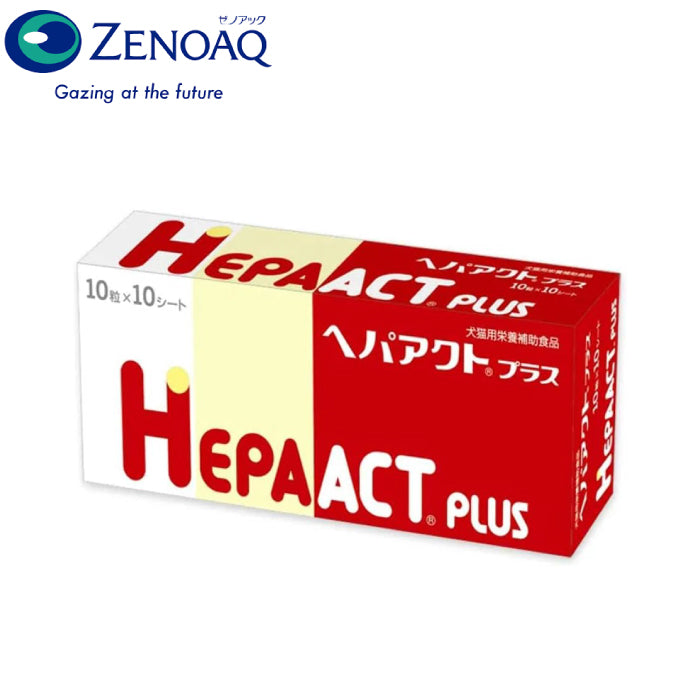 全藥工業 HEPAACT PLUS 犬貓用肝營養補充加強錠 100錠