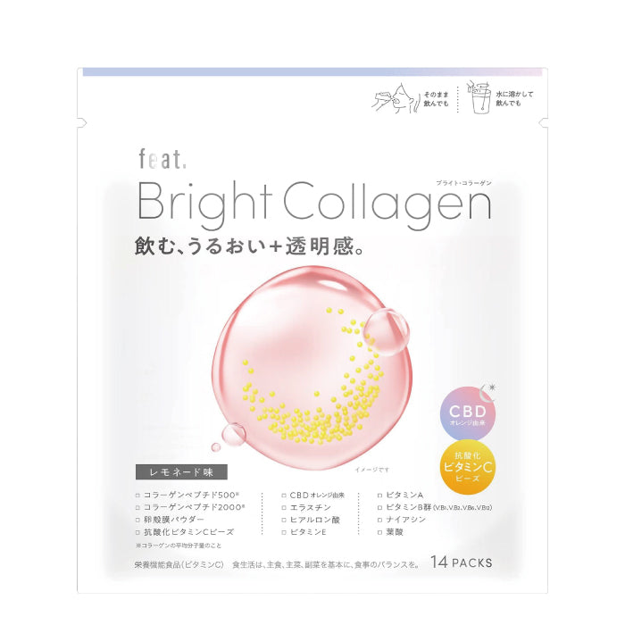 feat.Bright Collagen 膠原蛋白粉 14包入