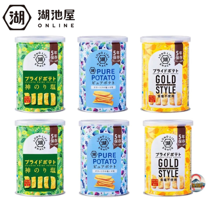 湖池屋 五年保存 罐裝洋芋片