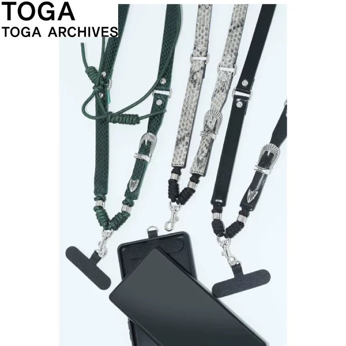 TOGA Leather phone strap 手機背帶