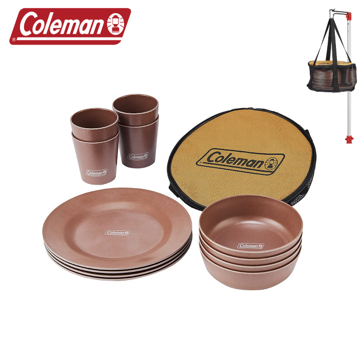 Coleman 四人份 竹野餐盤組 CM-38927