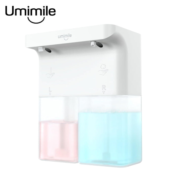Umimile 白色自動給皂機 泡沫+液體 感應式