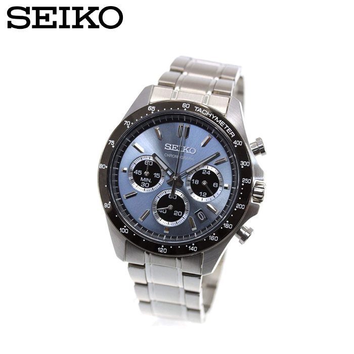 SEIKO 精工 三眼計時腕錶 SBTR027 日本限定